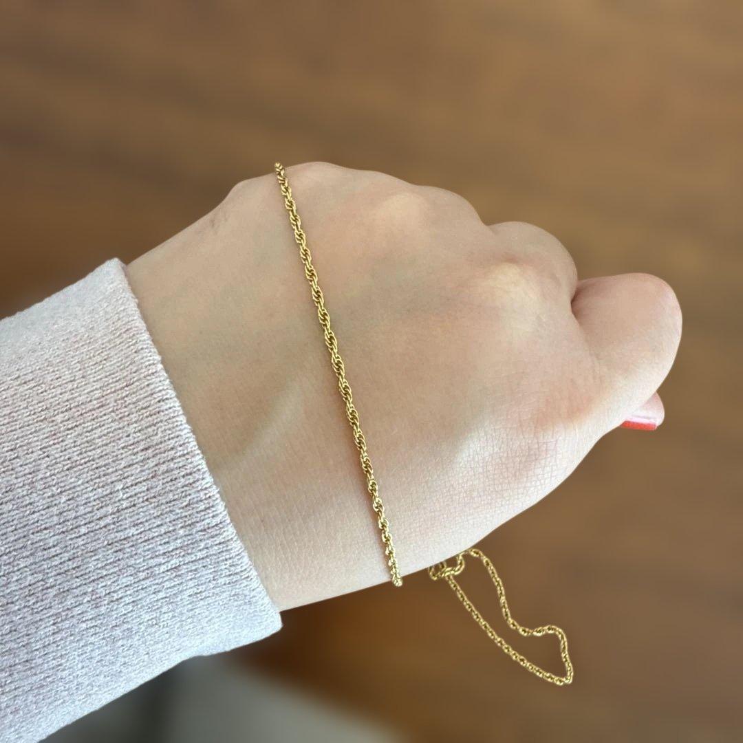 k18 ゴールドネックレスチェーン