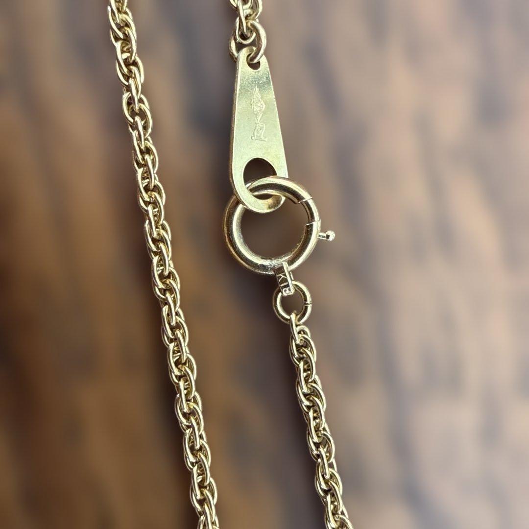 k18 ゴールドネックレスチェーン