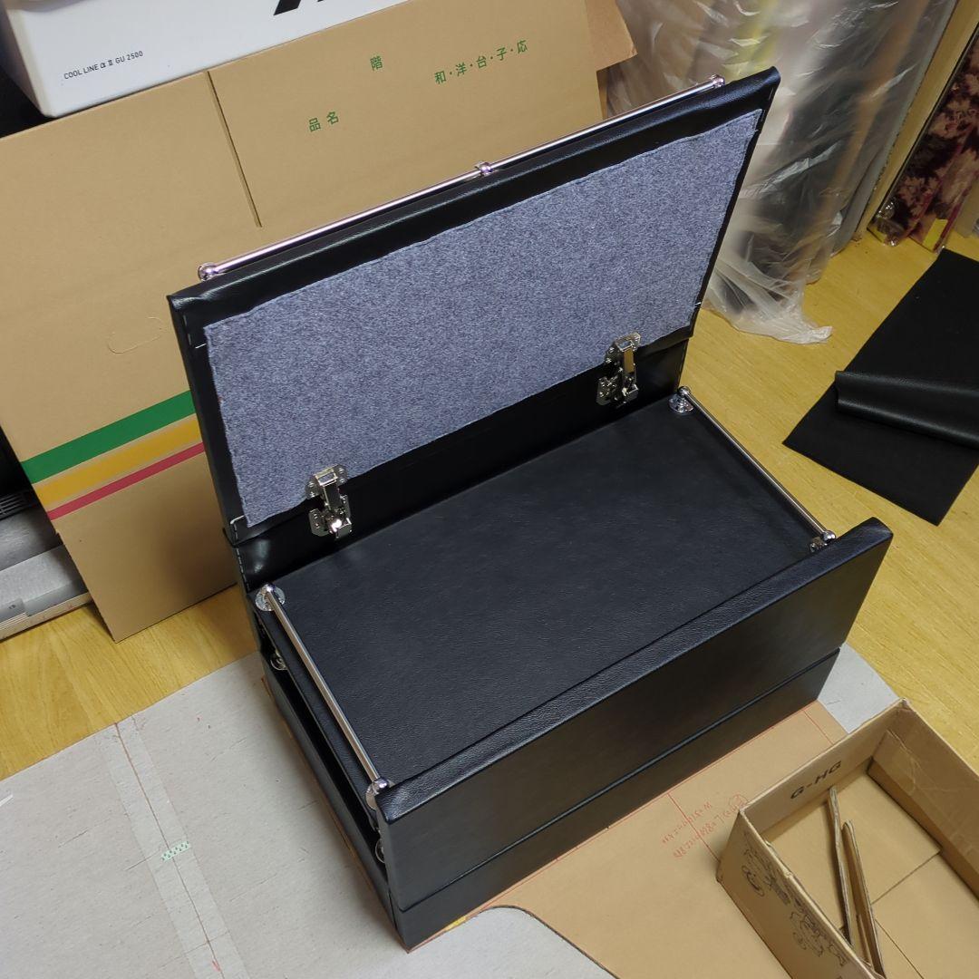 【宮城】コンソールBOX【ブラックレザー】