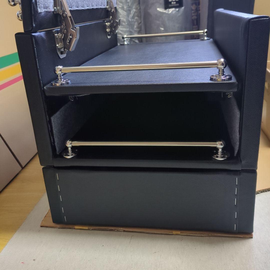 【宮城】コンソールBOX【ブラックレザー】