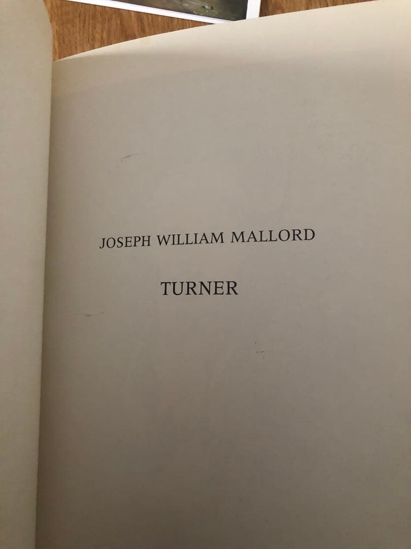 ◆中古美品◆高級装丁本 ターナー画集◆洋書/フランス語◆
