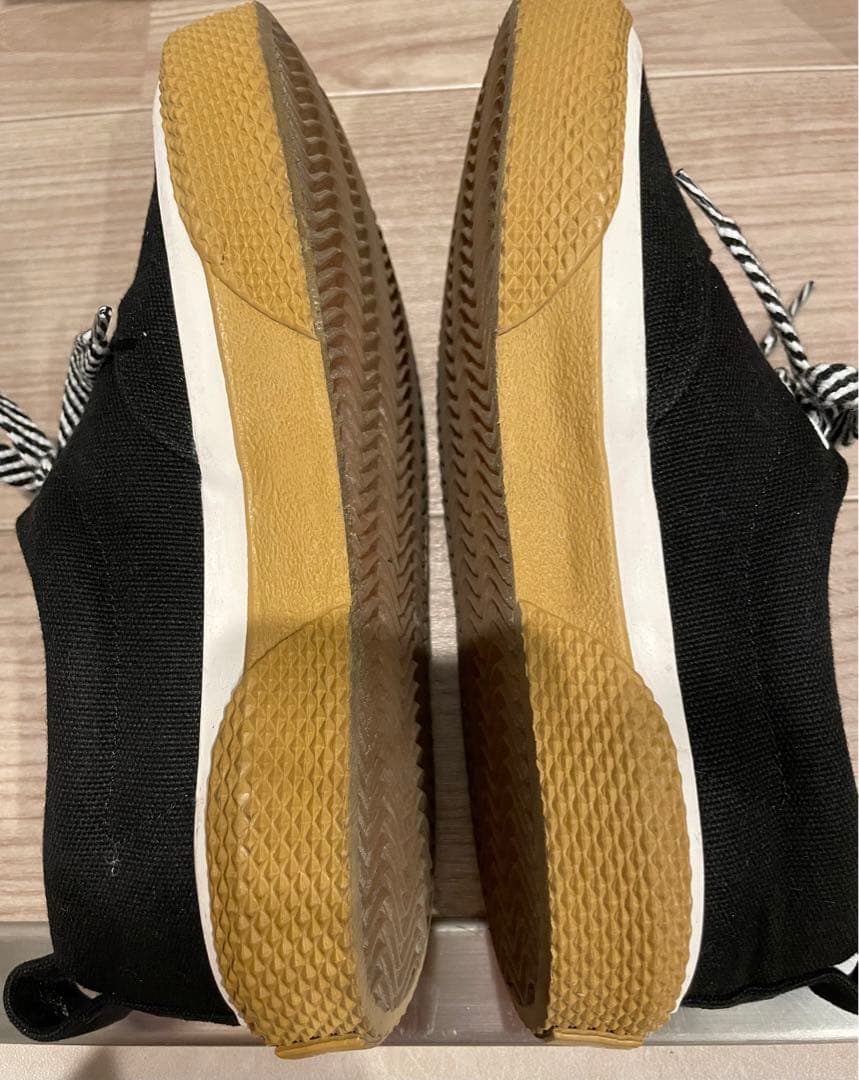 CÉLINE 黒 キャンバス スニーカー