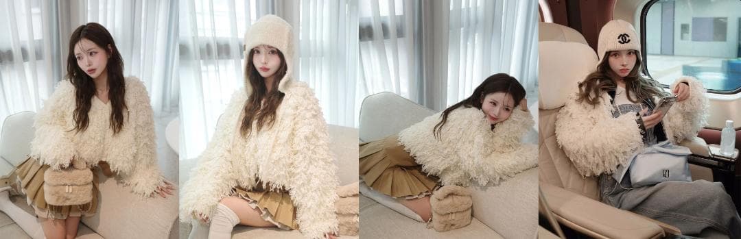 ダーリッチ darich ダブルプリーツミニスカート BEG ベージュ S