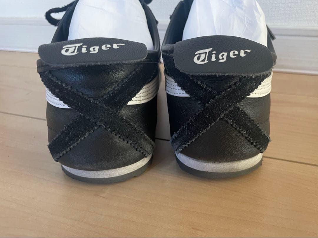 Onitsuka Tiger MEXICO 66 ブラック×ホワイト 24.5