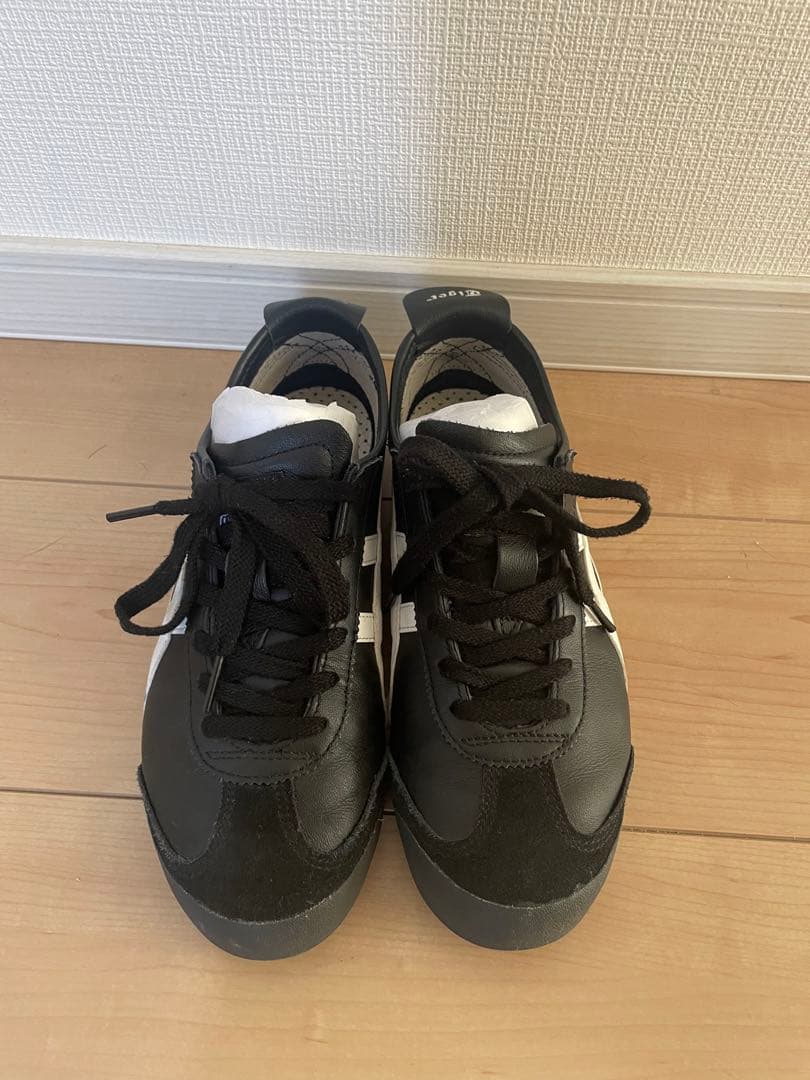 Onitsuka Tiger MEXICO 66 ブラック×ホワイト 24.5