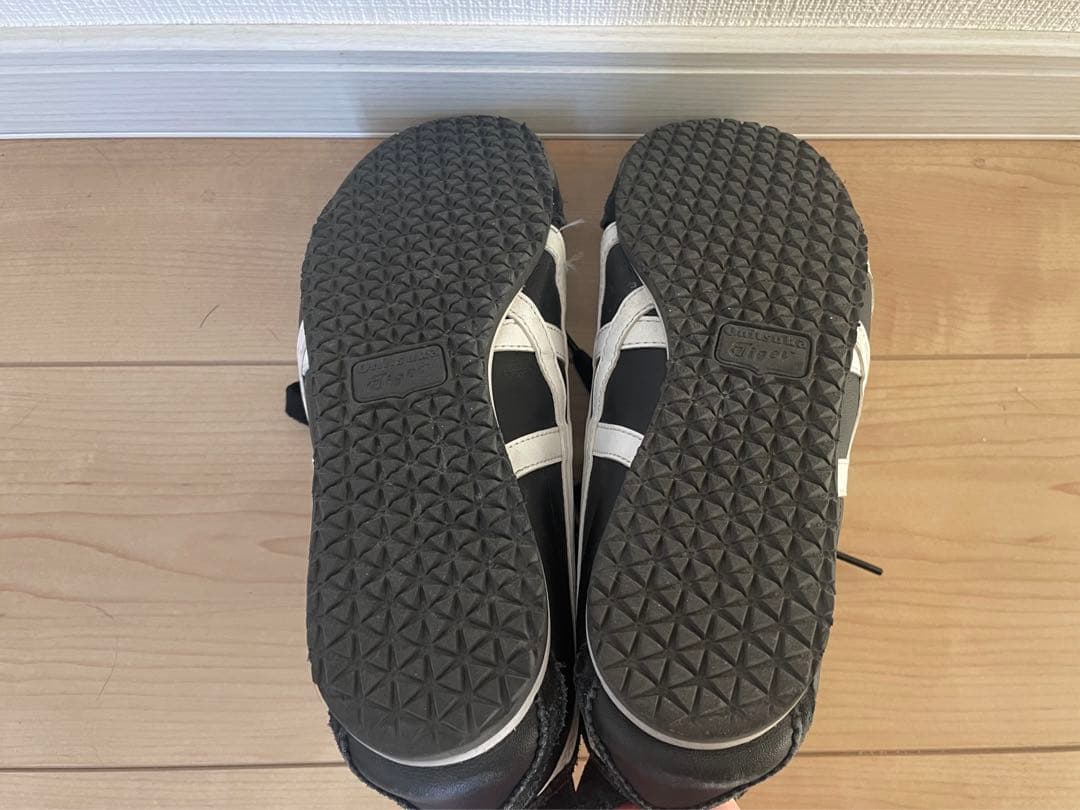 Onitsuka Tiger MEXICO 66 ブラック×ホワイト 24.5