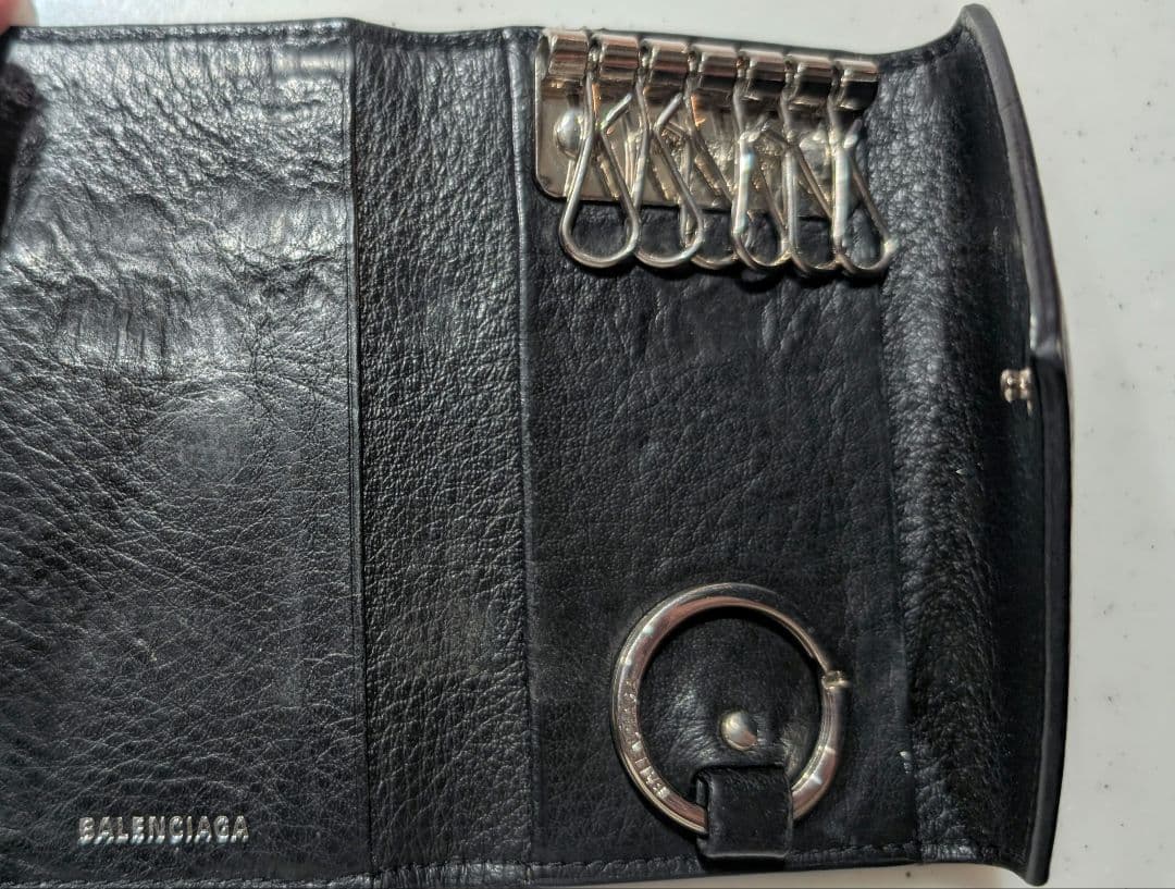 BALENCIAGA　6連キーケース　ブラック