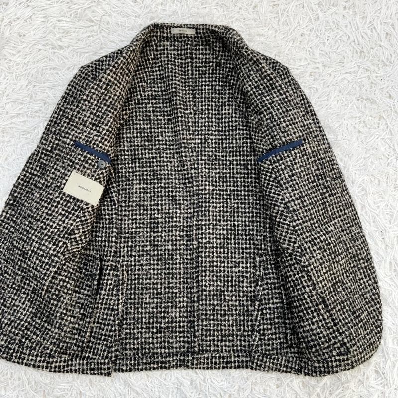 極美品 BOGLIOLI テーラードジャケット RETFORD アルパカ モヘヤ
