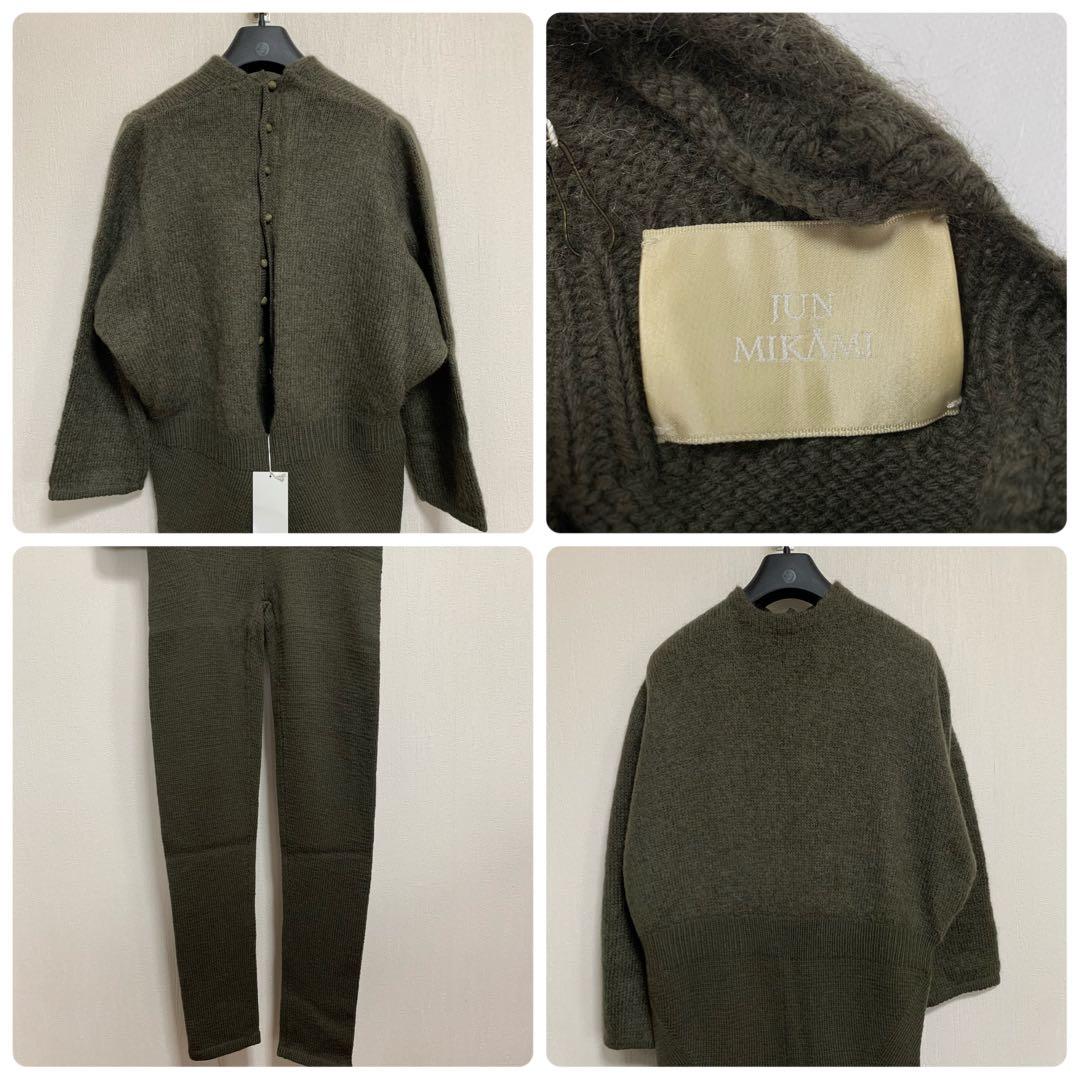 【Jun Mikami】Mohair Jump-suit／新品タグ付／送料込