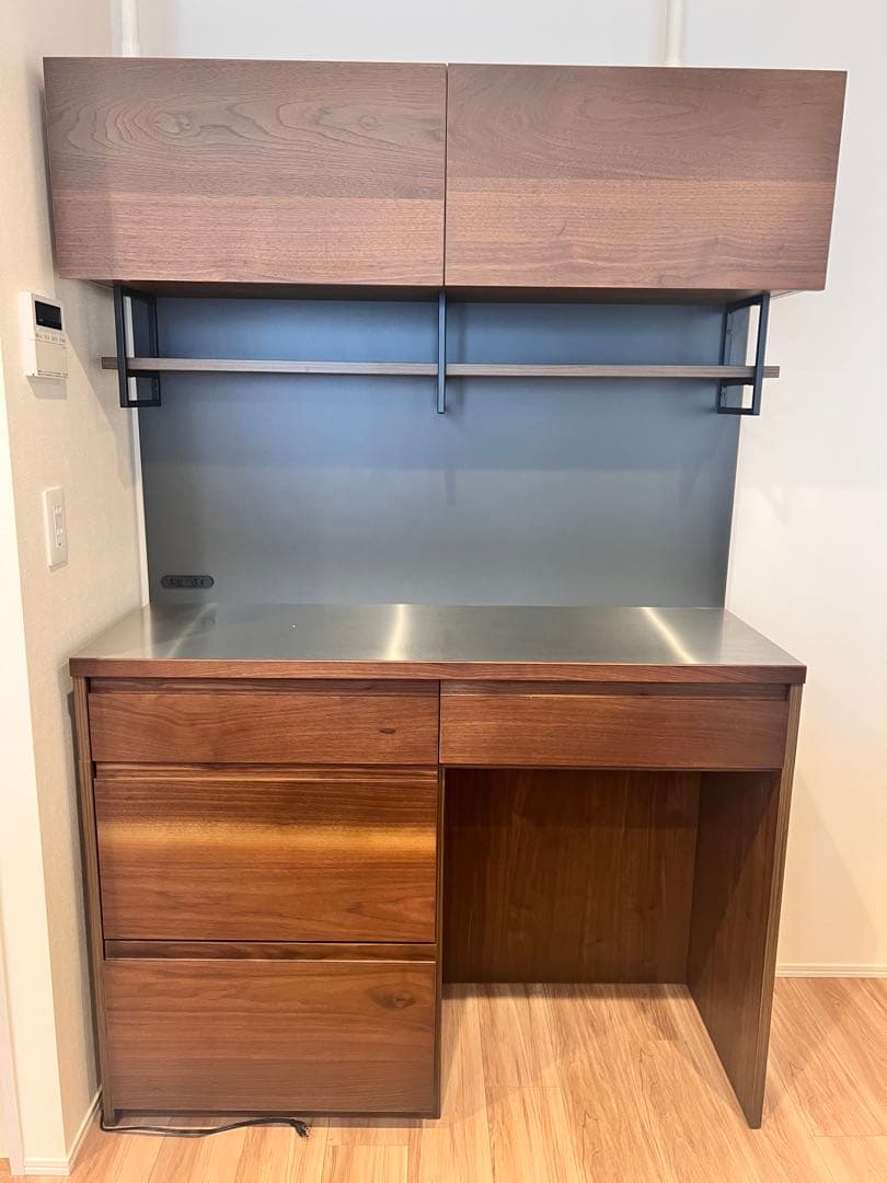 【美品】unico DIX(ディクス)　キッチンボード ダストタイプ W1200