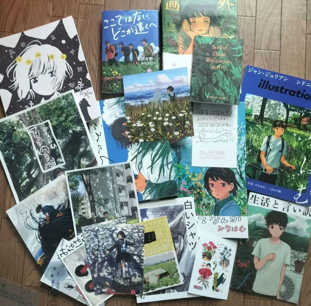 みなはむ イラスト集　まとめ売り　直筆サイン　画集