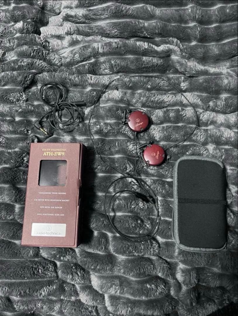 audio-technica ATH-EW9 赤 有線イヤホン