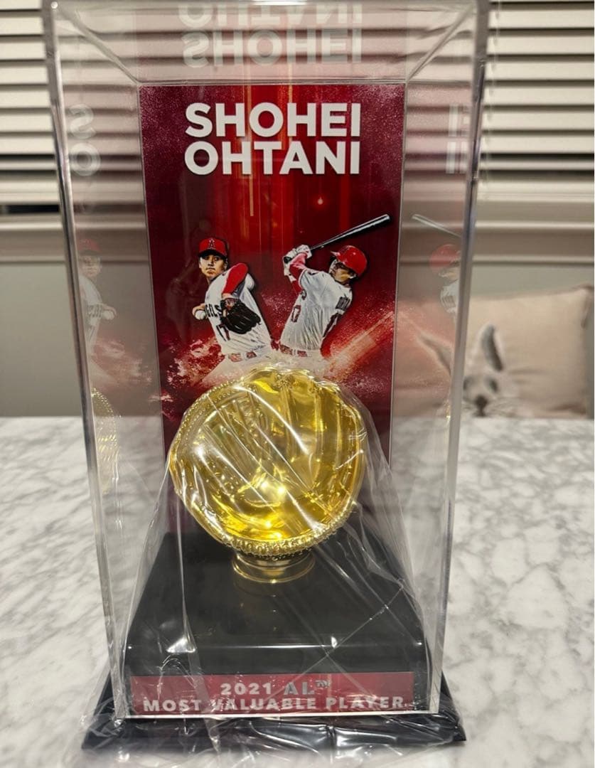 大谷翔平　MVP 記念ボールケース　6月発送