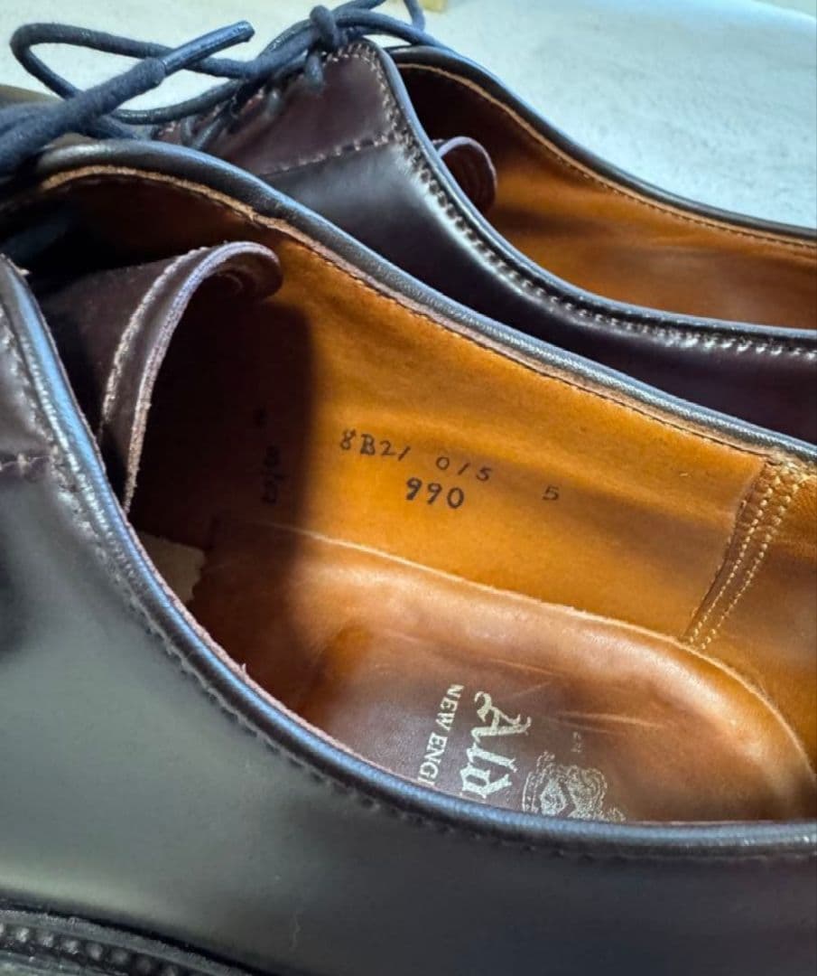オールデン（Alden） 990 8D（約26cm）　シューキーパー付き