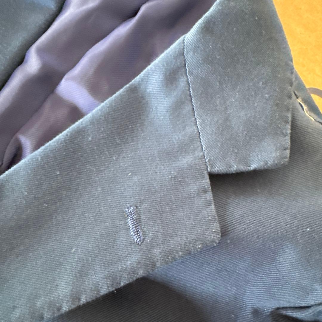 【新品】リングヂャケットマイスター　ネイビーコットンスーツ 48