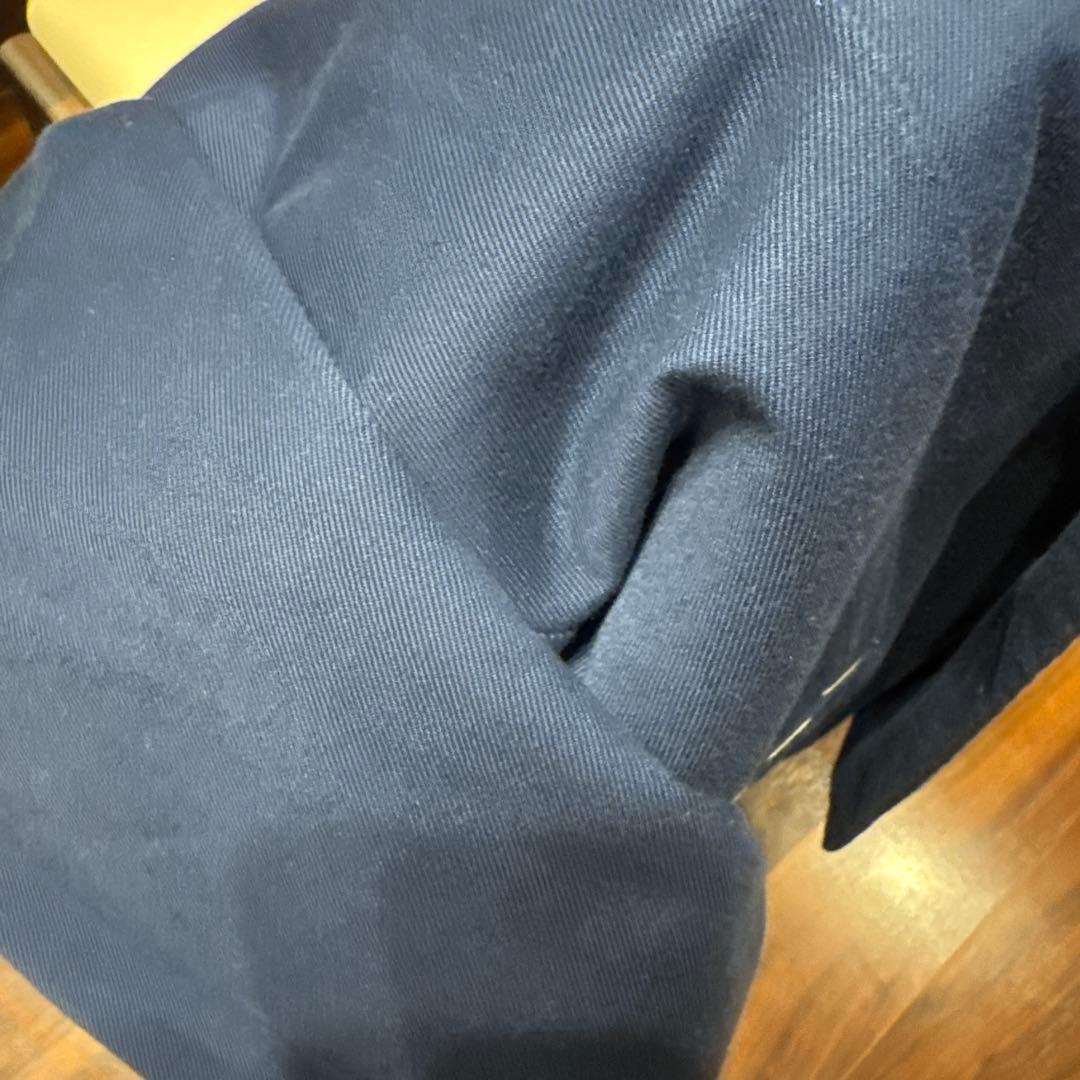 【新品】リングヂャケットマイスター　ネイビーコットンスーツ 48