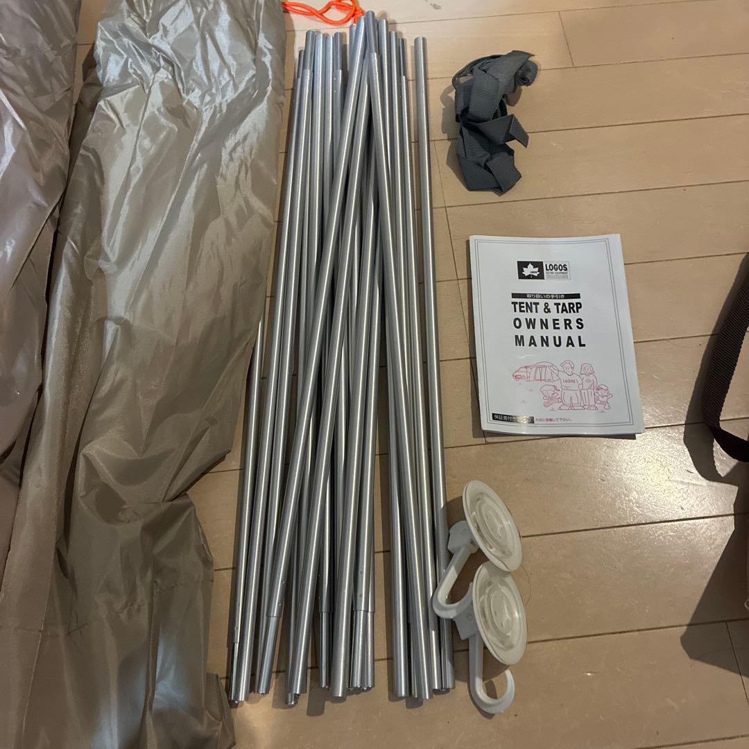 ロゴス カーサイドタープ　Tradcanvas オーニング