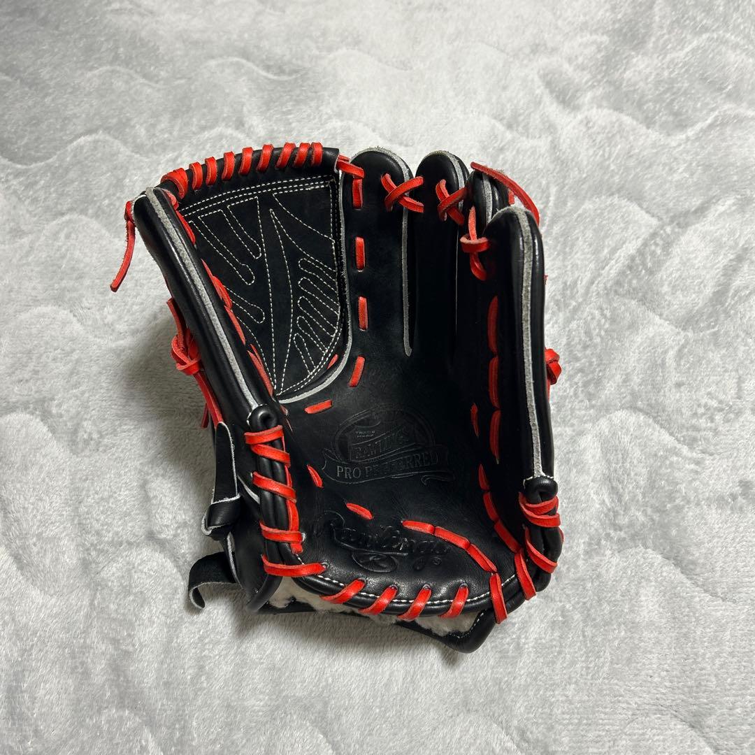 Rawlings 硬式投手用グローブ　黒