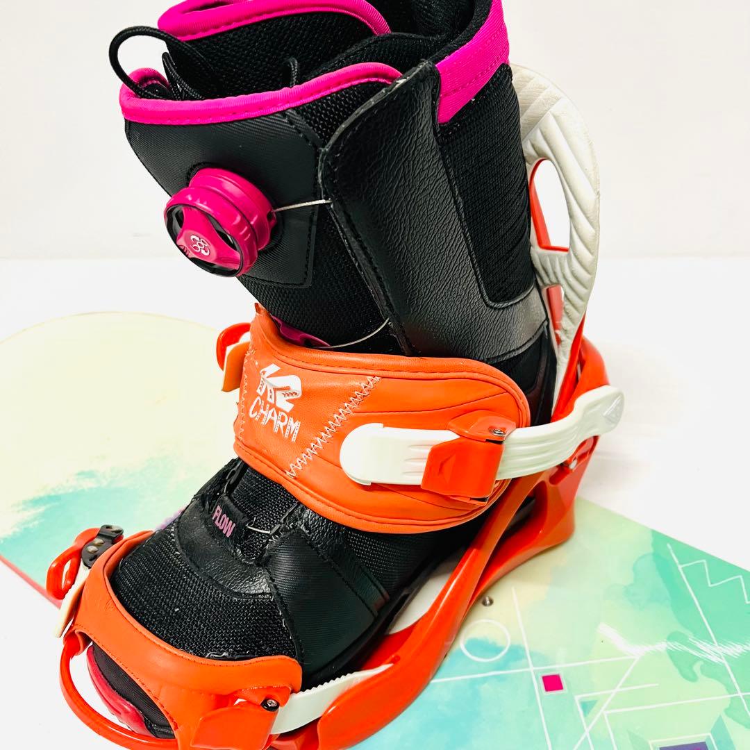 レディース　サロモン　スノボセット　スノーボード　K2 FLOW 24.5cm