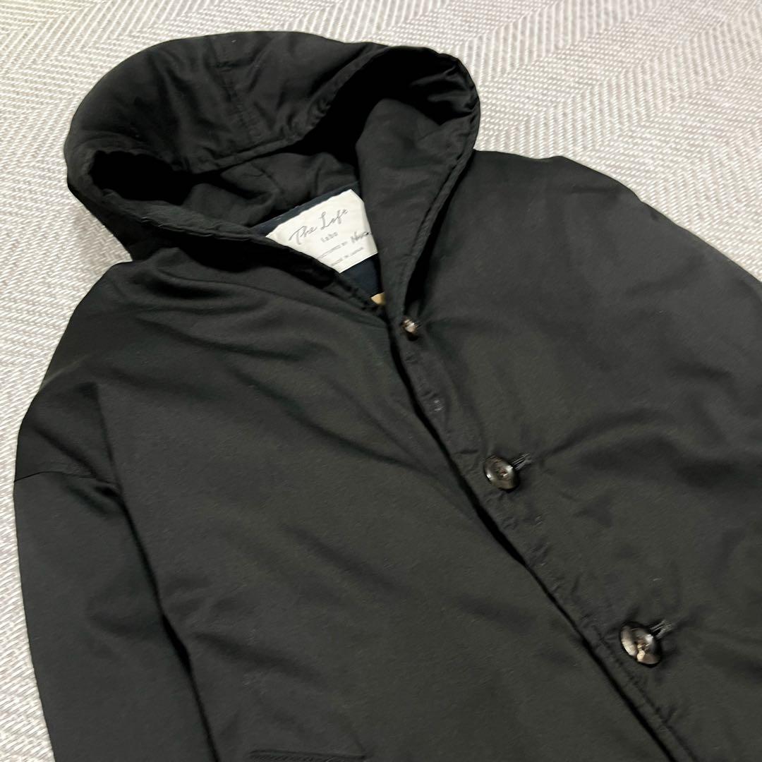 美品✨️ザロフトラボ×ナンガ WIIS フーデッドダウンコート ブラック コート