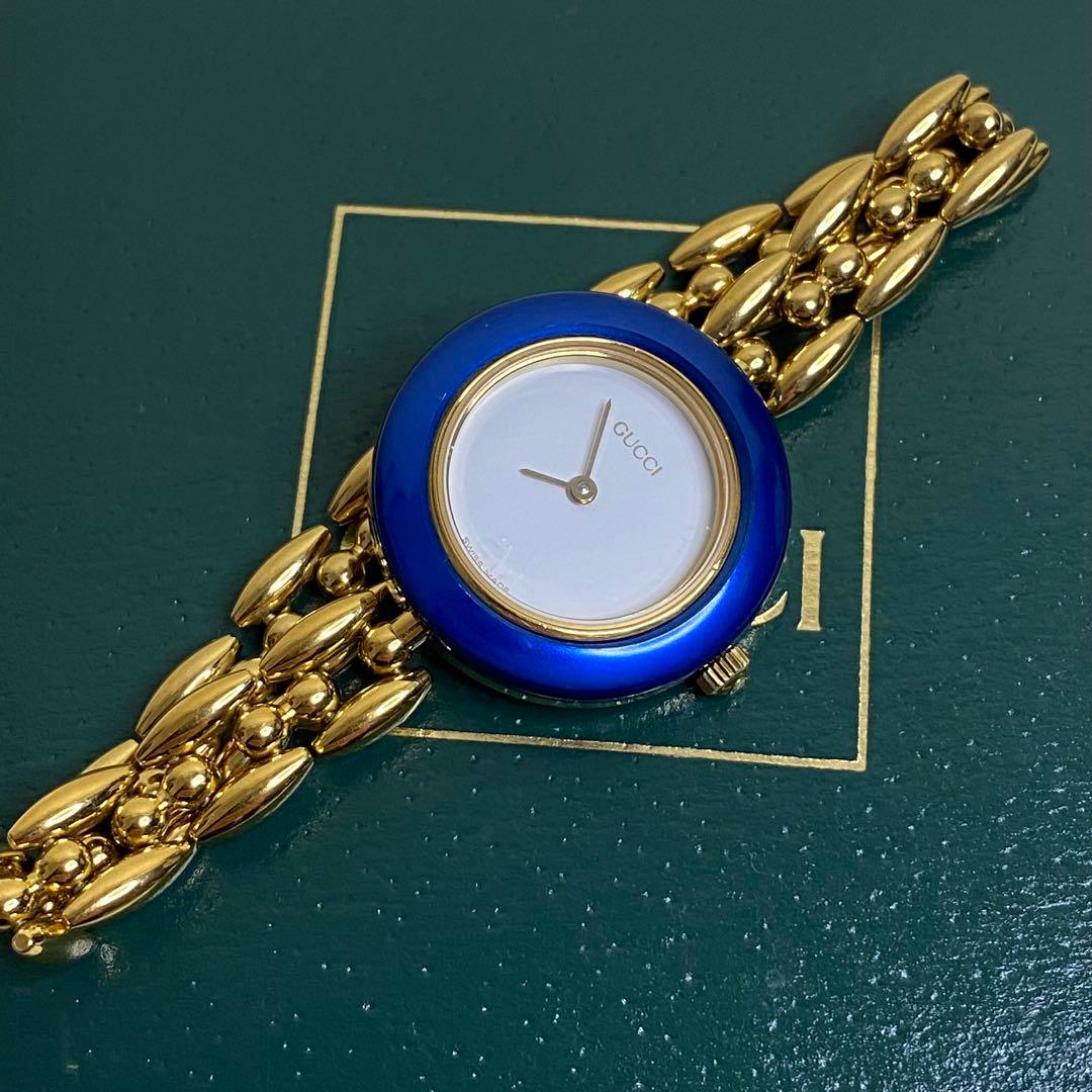 【箱付き／動作良好】GUCCI グッチ チェンジべゼル 11/12.2 6色