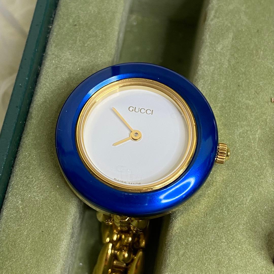 【箱付き／動作良好】GUCCI グッチ チェンジべゼル 11/12.2 6色