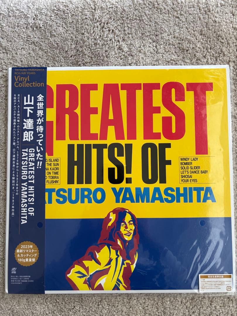山下達郎 レコード2023年最新リマスター&カッティング　180g重量盤のセット