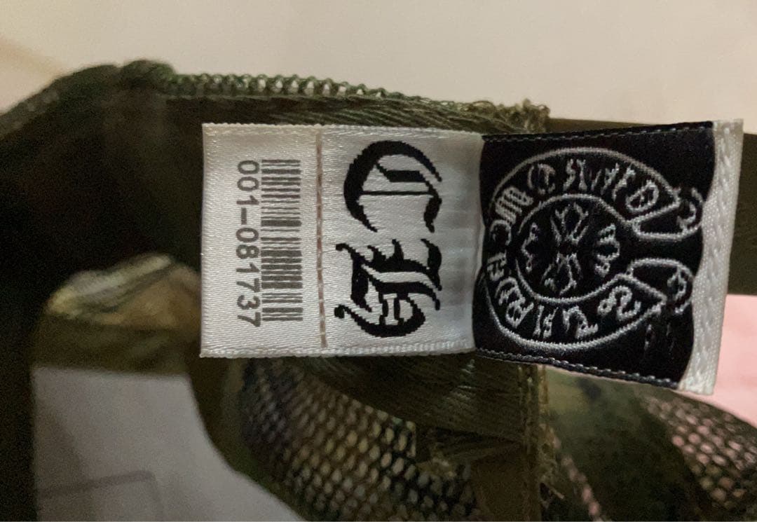 CHROME HEARTS カモフラ トラッカーキャップ