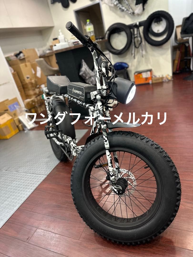 Super73sg1迷彩台湾モデル正規品から塗装廃盤車引取のみ，車番あり