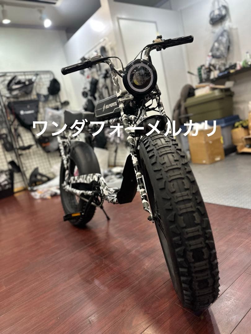 Super73sg1迷彩台湾モデル正規品から塗装廃盤車引取のみ，車番あり