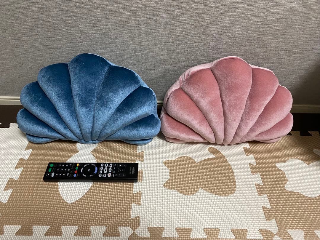 Francfranc フランフラン 貝殻 クッション マーメイド シェル