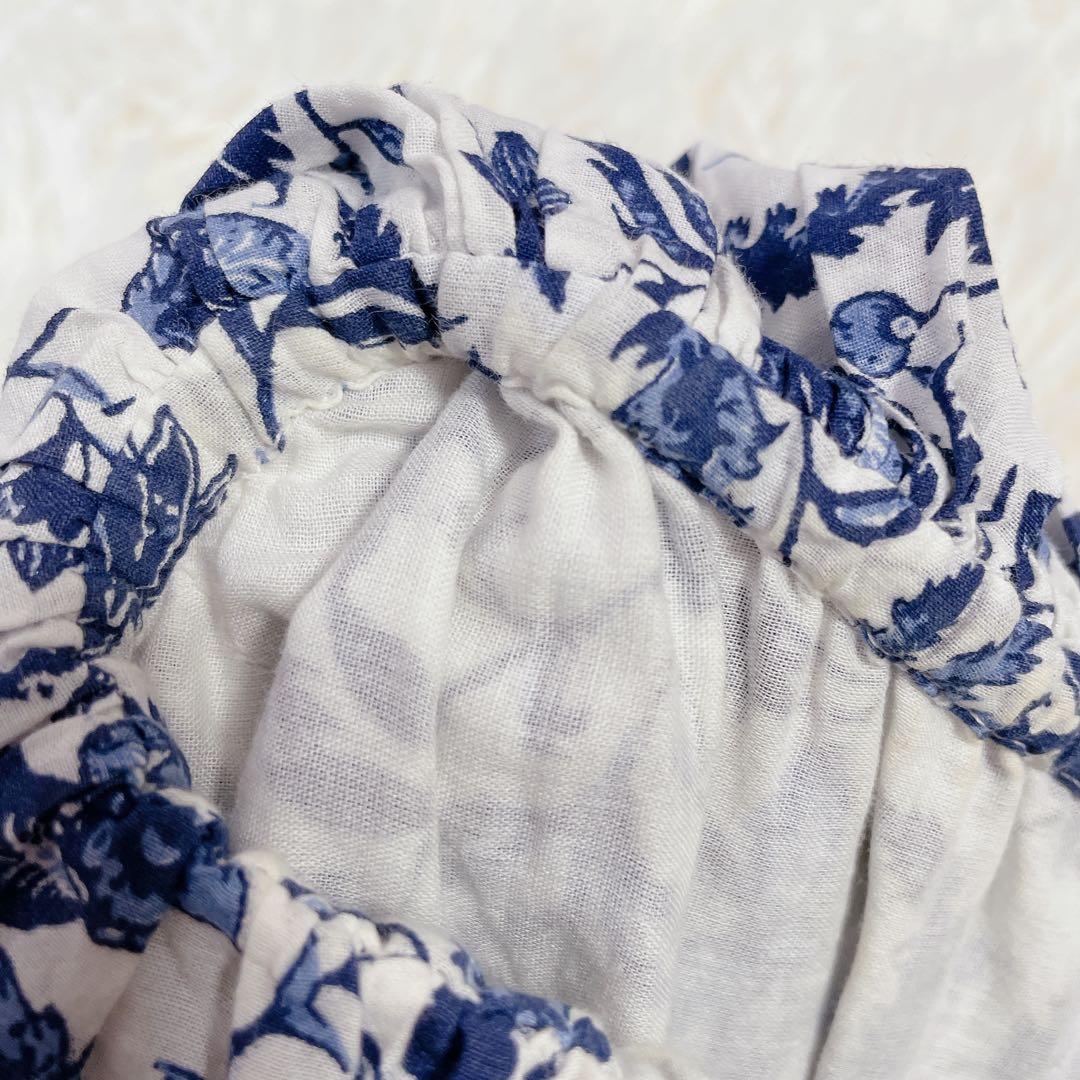 美品　マリハ　マキシ丈　ポタニカル　花柄　ワルツのドレス　ワンピース　春夏