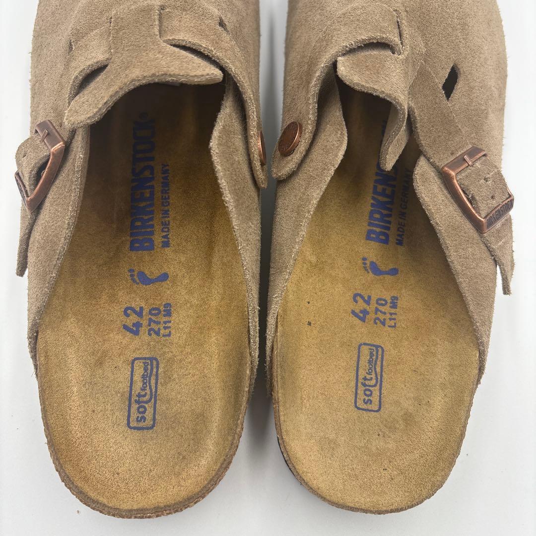 ビルケンシュトック ボストン サンダル【42】27cm ベージュ トープ