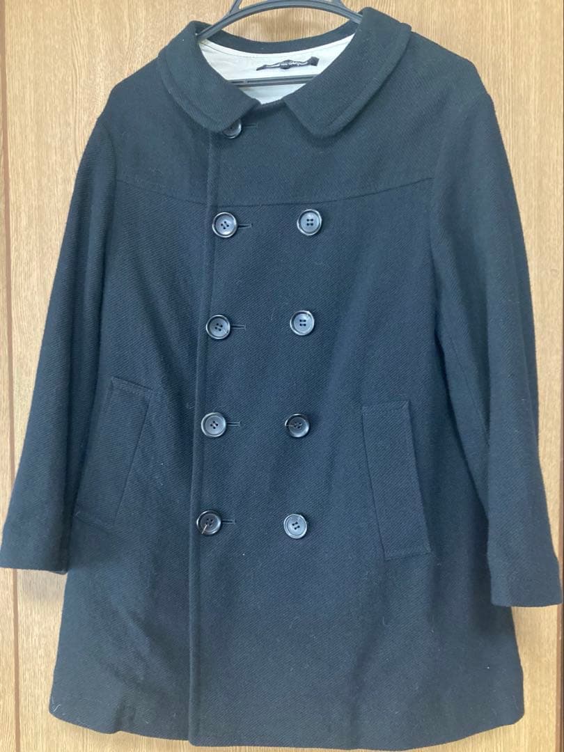 トリココムデギャルソン　AD2017 コート　ブラック