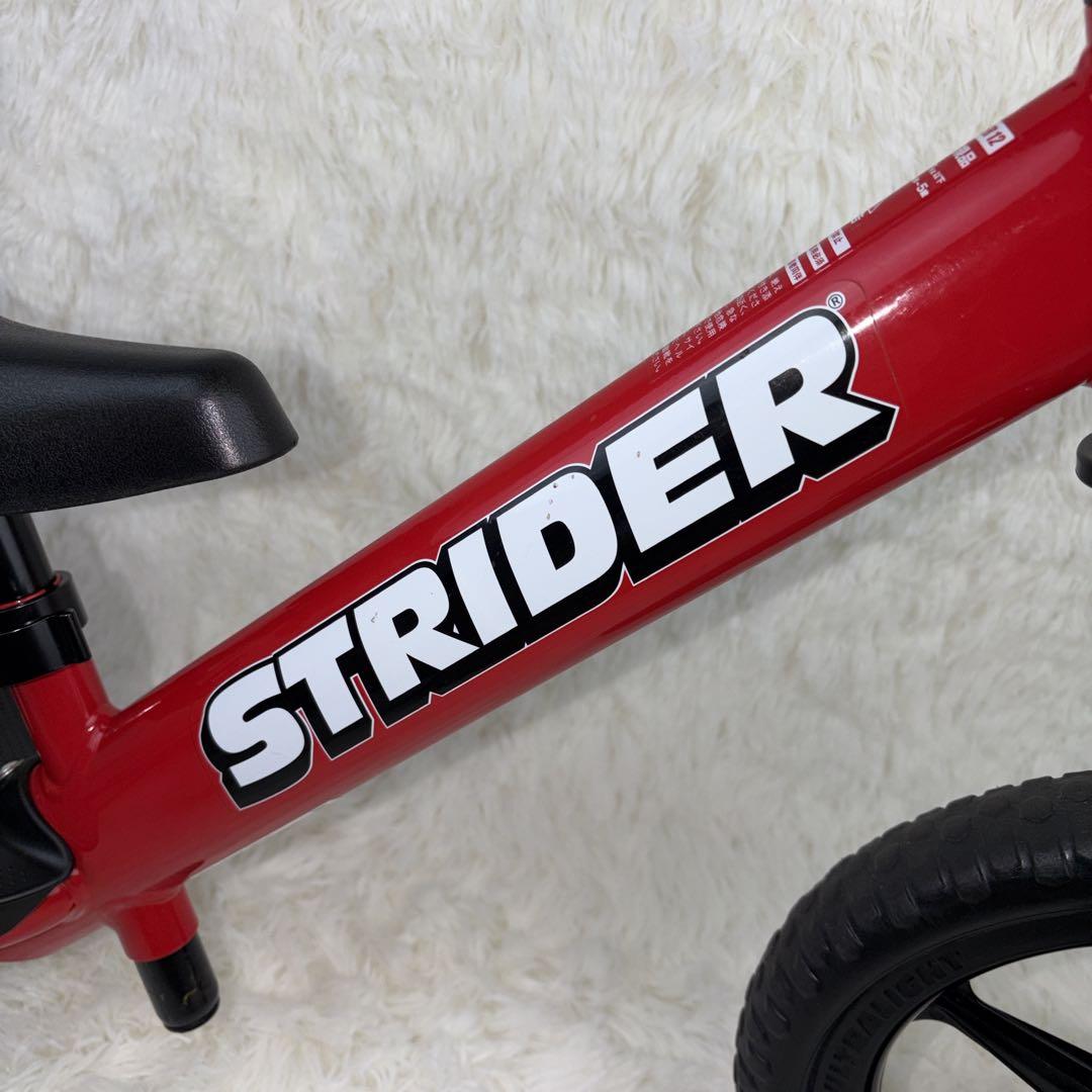 【美品】　STRIDER 12 ストライダー　スポーツ　バランスバイク 赤