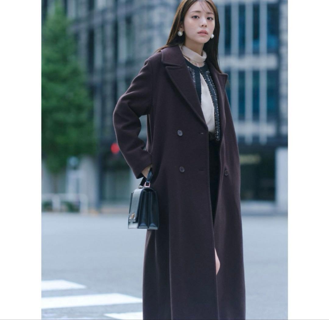 マーキュリーデュオ　ウールチェスターコート