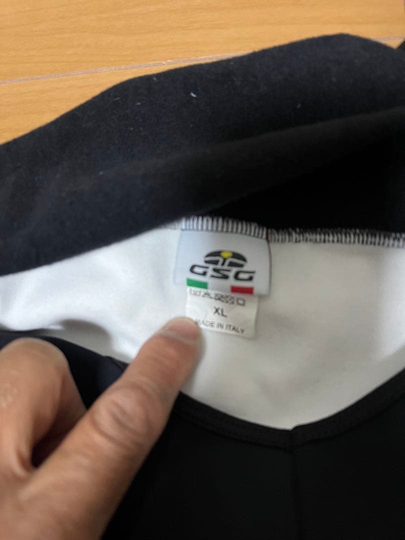 冬用裏起毛　上下セット　7-ITAサイクルジャージ XLカモフラージュ