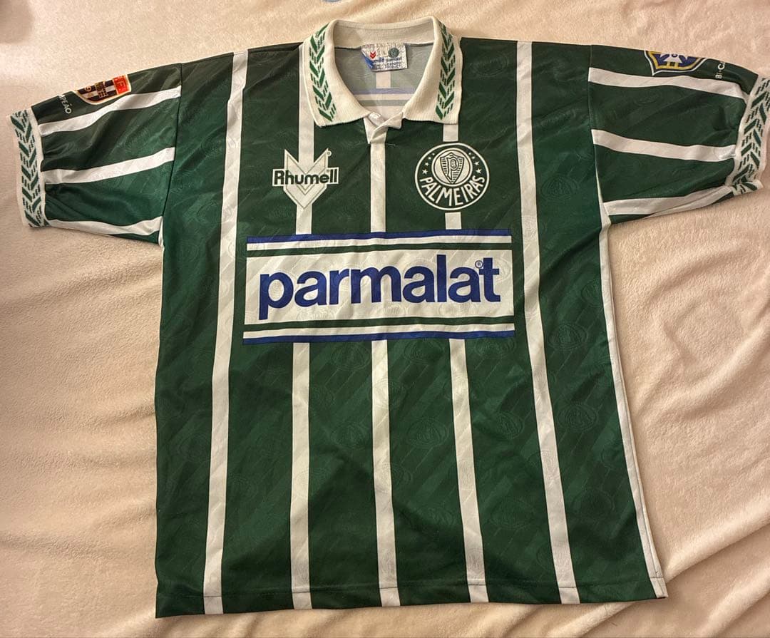 【レア】 パルメイラス ユニフォーム Parmalat / Rhumell L