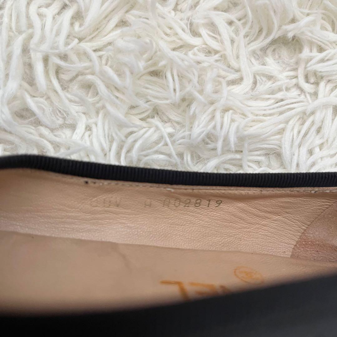 CHANEL ココマーク　バレエシューズ リボン　パンプス サイズ34 黒