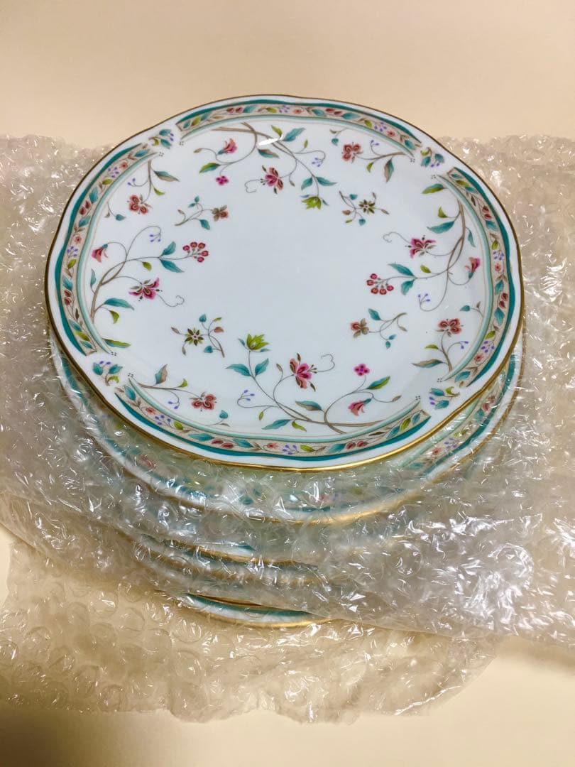 Noritake ノリタケ 花更紗 18cm プレート 6枚