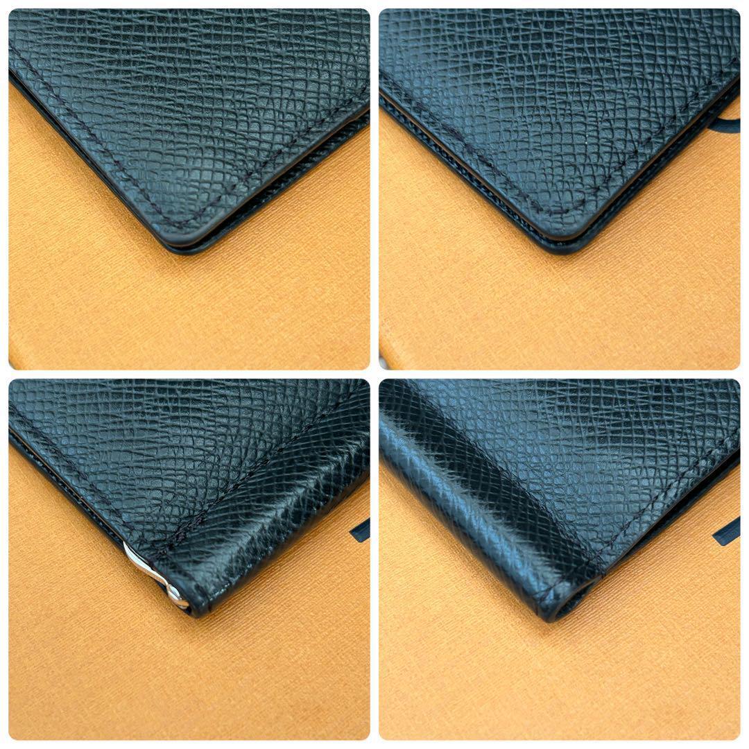 鑑定済 ルイヴィトン マネークリップ ポルトフォイユパンス タイガ アルドワーズ