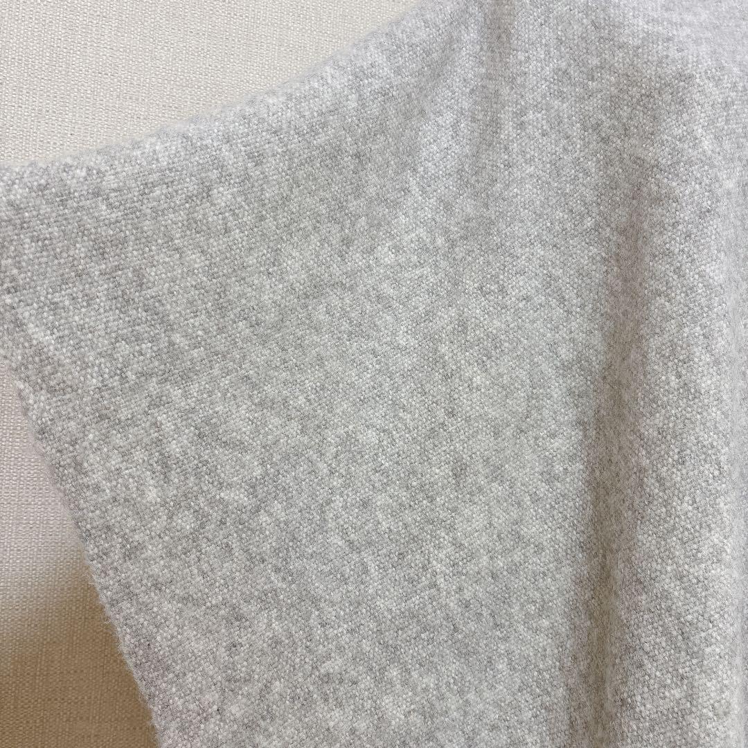 希少☆LAUREN MANOOGIAN　ウール ポンチョ ストール フリンジ