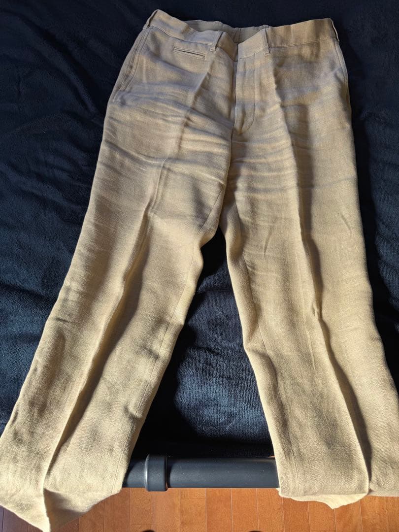 THE RUGGED CLOTHING 麻のビンテージ3ピーススーツMサイズ