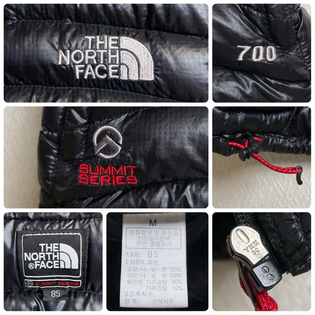 ノースフェイス ダウンベスト 軽量 ブラック 黒 レディース M