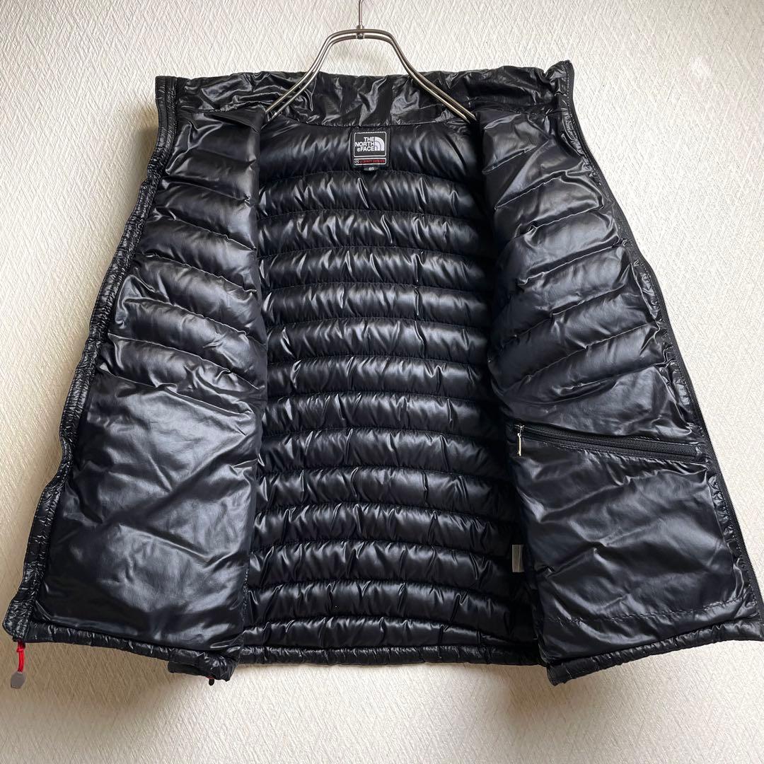 ノースフェイス ダウンベスト 軽量 ブラック 黒 レディース M