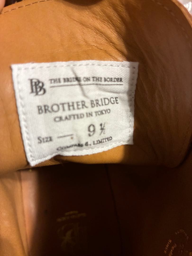 靴 BROTHER BRIDGE HENRY VINTAGE BRN/CALF