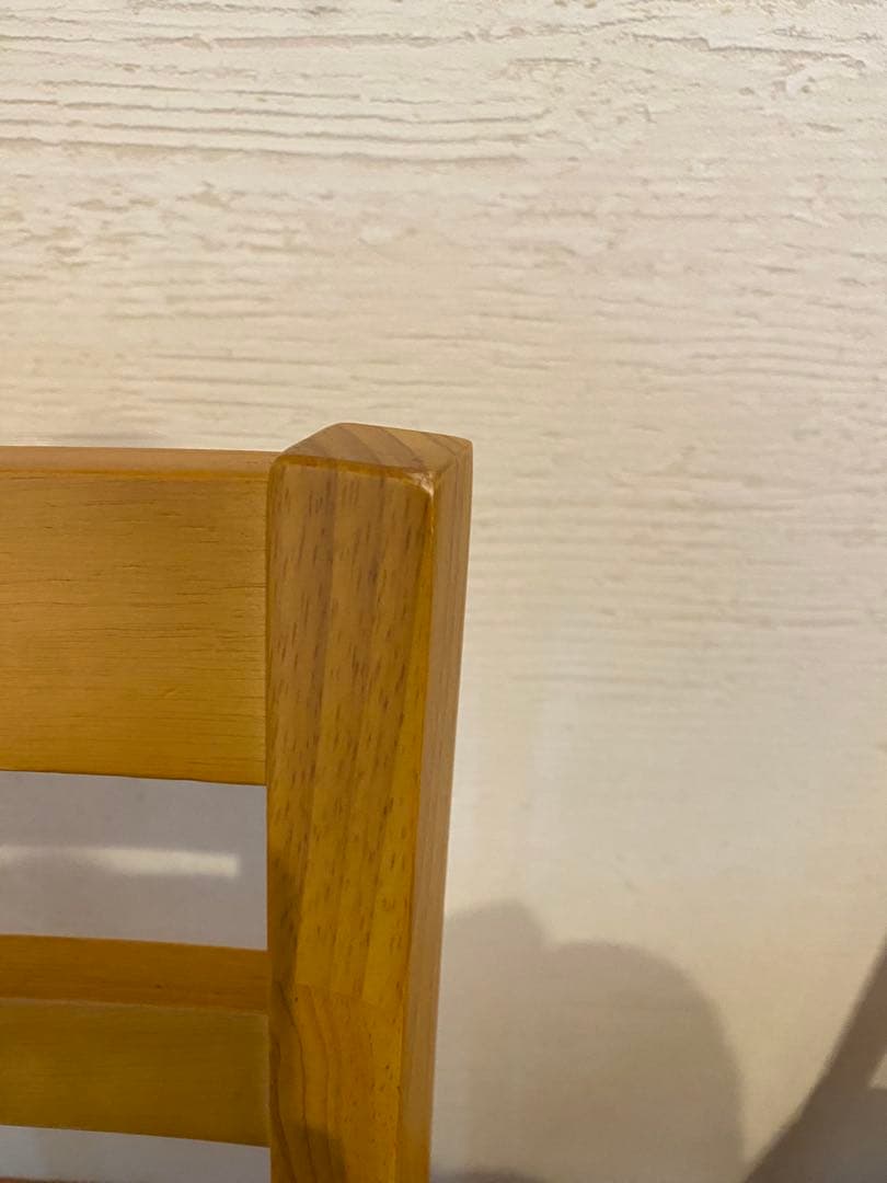 【訳あり品】木製 ダイニングチェア 食卓椅子　4脚セット