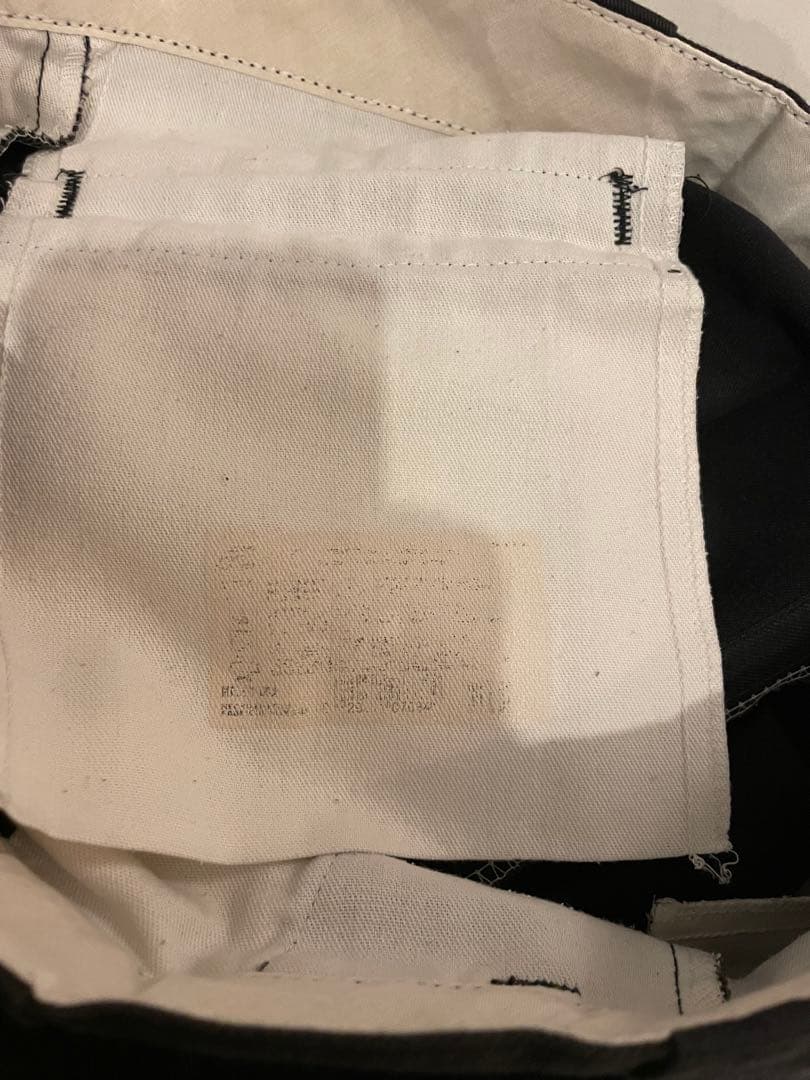 90s USA製 Dickies 874 Black Talonジッパー W36