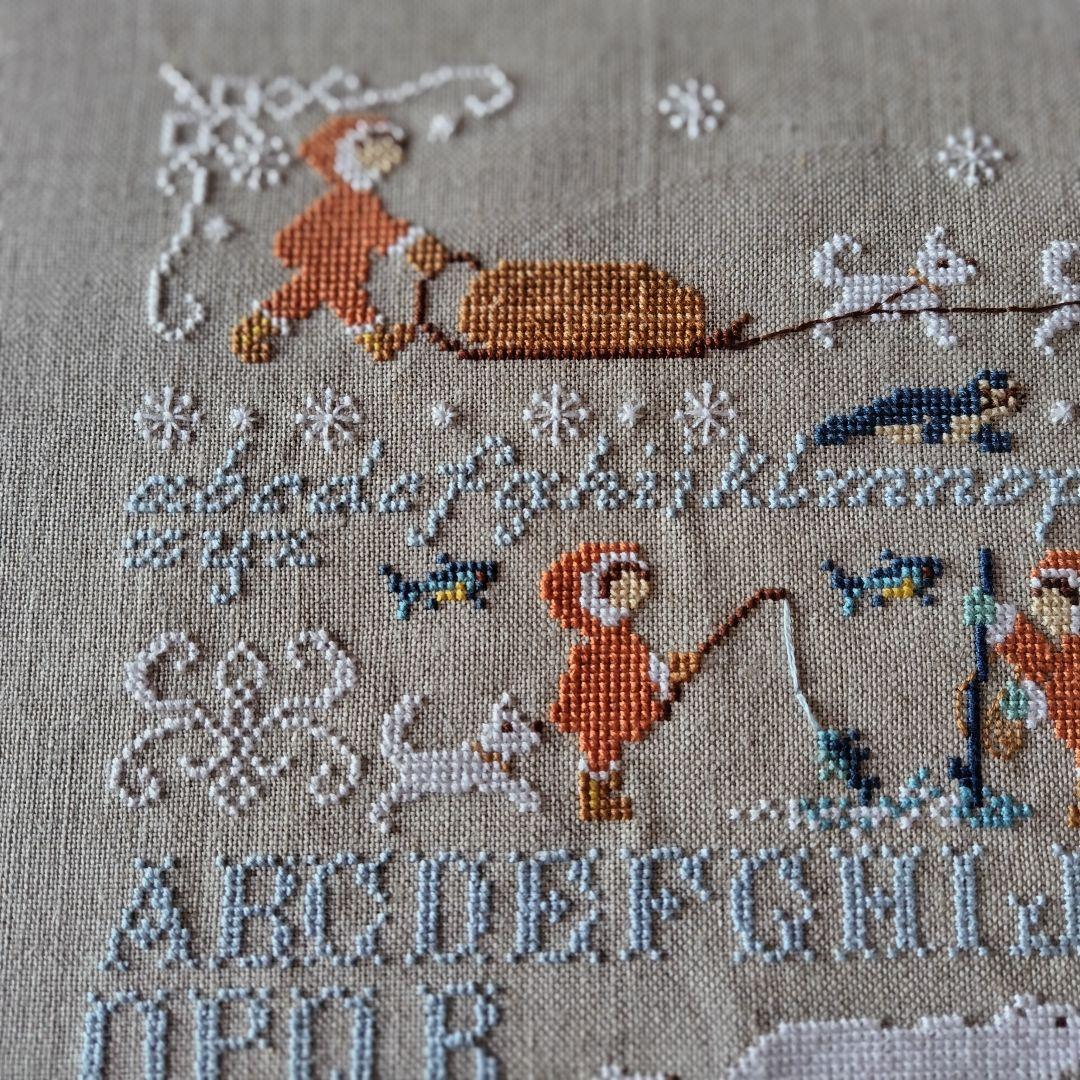 専用　クロスステッチ完成品✤ヴェロニク・サモイロフ✤