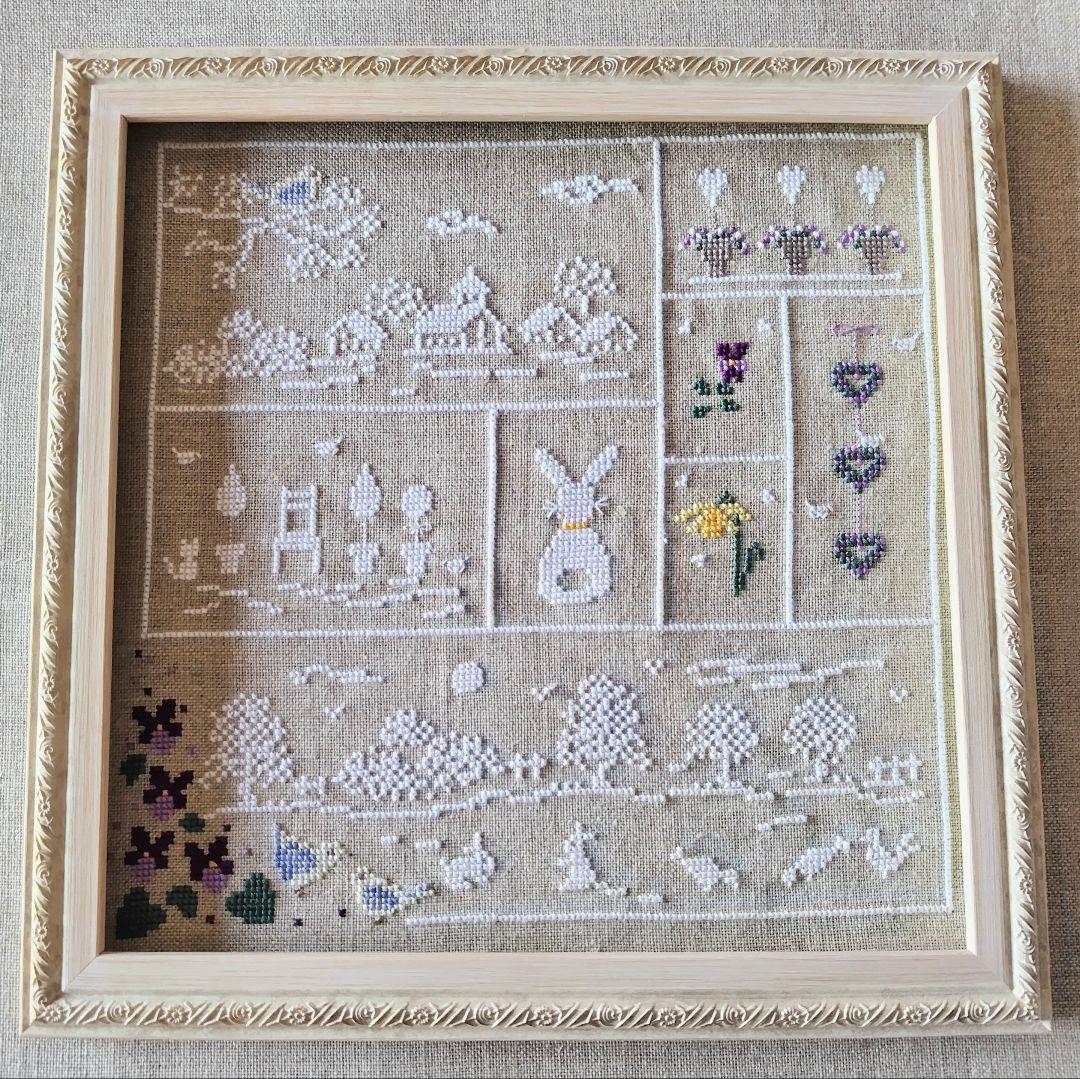 専用　クロスステッチ完成品✤ヴェロニク・サモイロフ✤